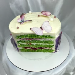 Торт Шпинат вишня | Торти на замовлення Хмельницький - Bulka маркет